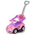 Miniatyrbillede 1 af 5: Gåbil 3i1 med musikpanel - Pink - Pushbil
