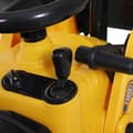 Miniatyrbillede 7 af 9: Rootz 3-i-1 Trettraktor - Ride-On Bulldozer Digger Tractor - Trækvogn - Legelastbil - PP Plast - Gul - 80 cm x 26,5 cm x 39 cm