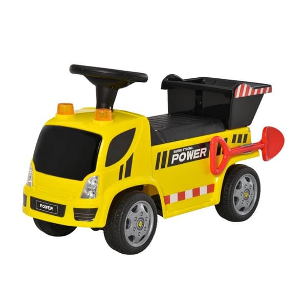Rootz børnebil - Slide-car - Push-on Car - Gul - 72 x 28,2 x 42 cm