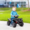 Miniatyrbild 2 av 7: Rootz Elfordon för barn - Mini Elektrisk Quad - Barnmotorcykel - Elektrisk Quad för 18-36 månader - Svart - 70 x 42 x 45 cm