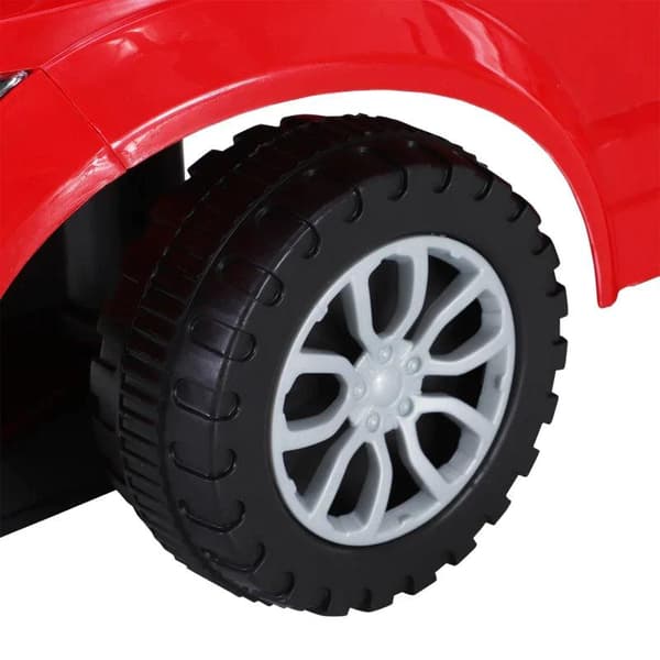 Rootz 3-in-1 Ride On Car - Jalka lattiaan - Äänitorvi - Ohjaus - Pyörä - Ei sähköä - Käsikirja - Istuimen alla säilytys - Punainen