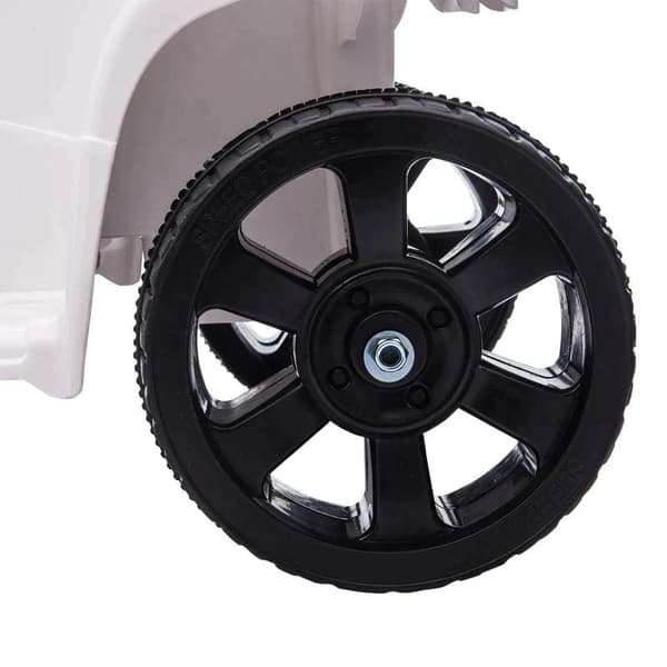 Rootz Mini Electric Quad - Elektrisk ATV-klapvogn til børn - El-motorcykel med 2 forlygter - Elektrisk Quad - Strandbil - Sort/Hvid - 65 x 40 x 43 cm