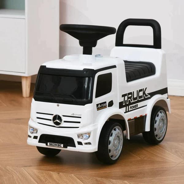 Rootzin lastenauto - Lastenauto - Leluauto - Lasten auto - Lasten kuorma-auto - Valkoinen