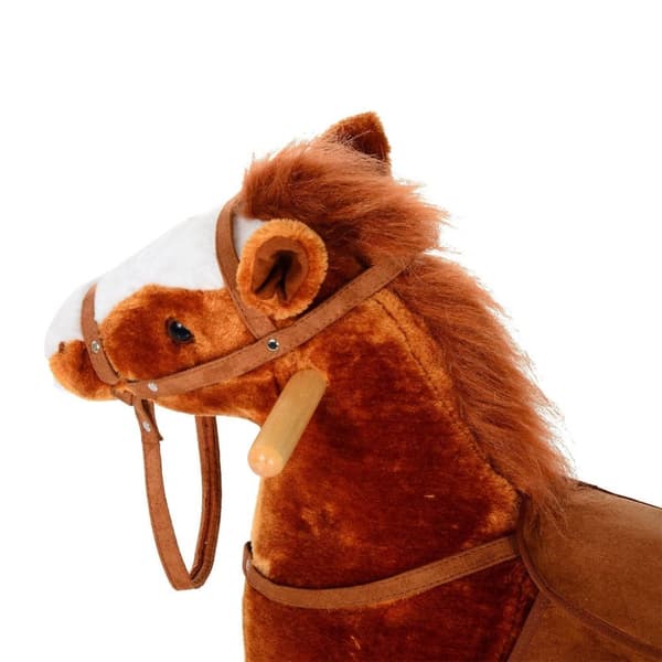 Rootz Children Rocking Horse - Ruskea - Pehmo, Poppeli - 29,13 cm x 11,02 cm x 25,6 cm