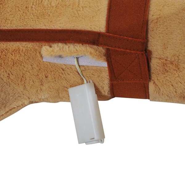 Rootz Ridhäst - Beige - Plysch, Metall, Pp Bomull - 33,46 cm x 11,02 cm x 23,62 cm