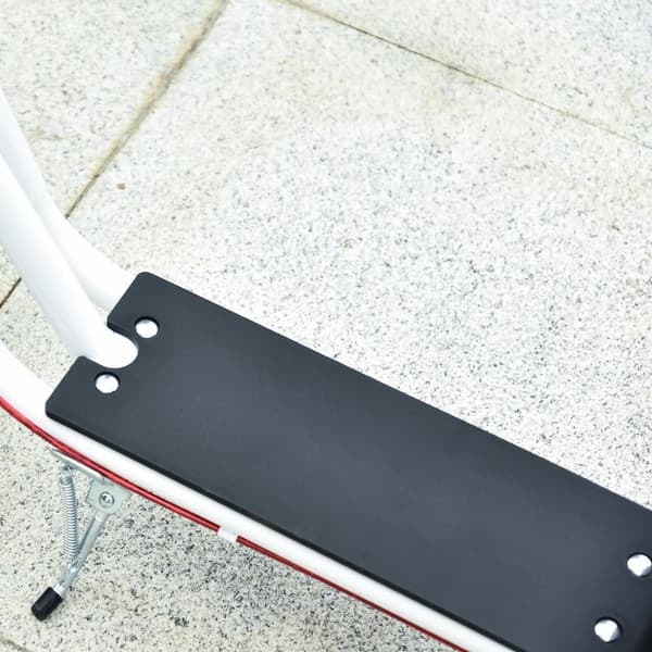 Rootz City Scooter - Hvid - Staal, Aluminium, Gummi - 54,72 cm x 22,83 cm x 35,43 cm