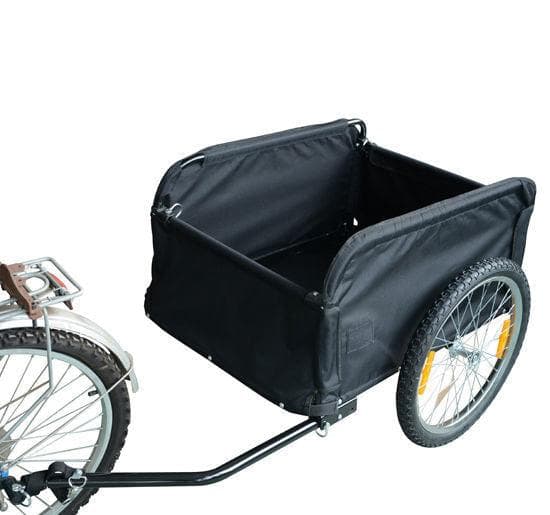 Rootz Cykeltrailer - Rød, Sort - Stål, Stof - 51.181 cm x 30.32 cm x 25.59 cm