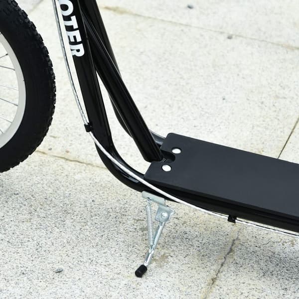 Rootz Scooter - Svart - Stål, Aluminium, Gummi - 54,72 cm x 22,83 cm x 37,79 cm