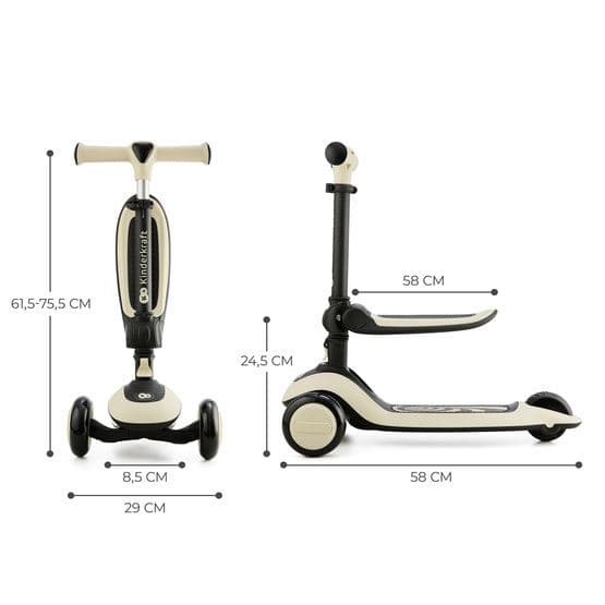 Scooter - Halley - Stone White