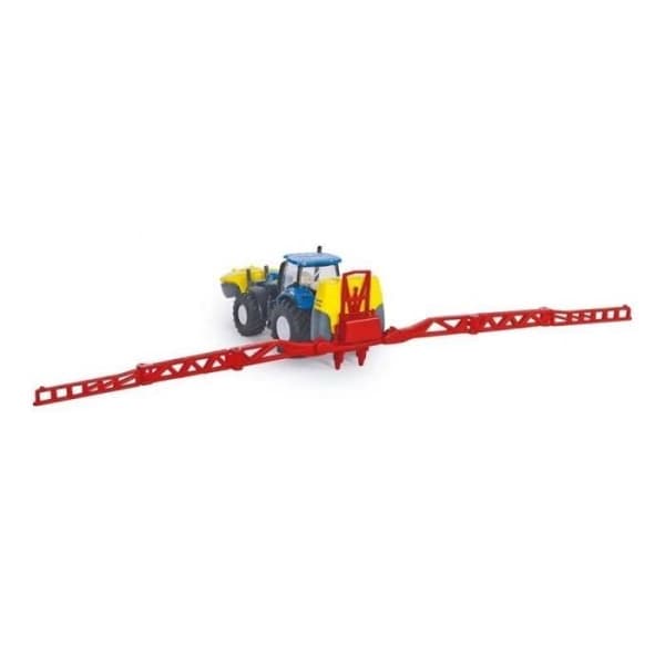 New Holland traktor med Kverneland spridare - SIKU - Skala 1/87