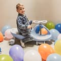 Miniatyrbild 2 av 11: Babybil 3+, TwistCar, småbarnsbil, fordon för pojkar och flickor, Twist Car med ratt, gummihjul