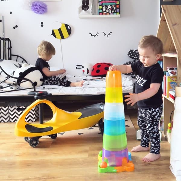 Baby Car 3+, TwistCar, Taaperoauto, Auto pojille ja tytöille, Twist Car ohjauspyörällä, Kumipyörät
