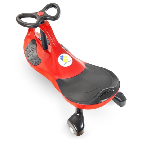 Babybil 3+, TwistCar, småbarnsbil, fordon för pojkar och flickor, Twist Car med ratt, gummihjul