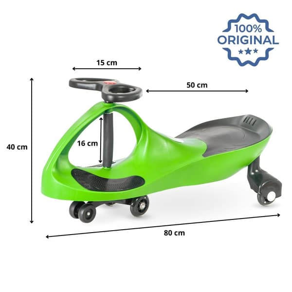 Baby Car 3+, TwistCar, Taaperoauto, Auto pojille ja tytöille, Twist Car ohjauspyörällä, Kumipyörät
