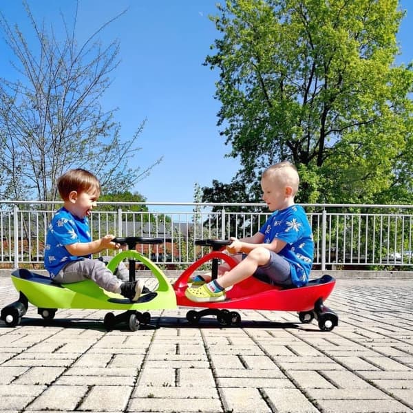 Baby Car 3+, TwistCar, Taaperoauto, Auto pojille ja tytöille, Twist Car ohjauspyörällä, Kumipyörät