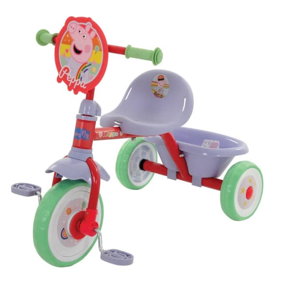 Peppa Gris min första trehjuling