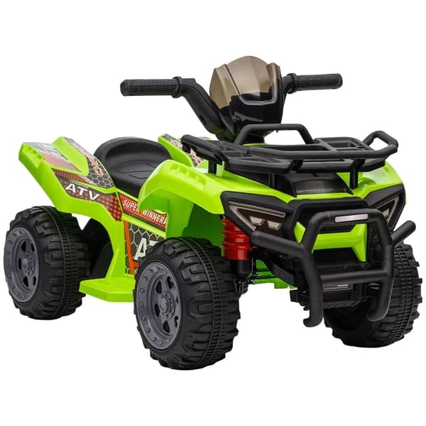 Rootz Mini Electric Quad - Elektrisk ATV-klapvogn - Forlygte - Børnekøretøj - Børnemotorcykel - Elektrisk Quad i 18-36 måneder - Metal - PP Plast - Gr