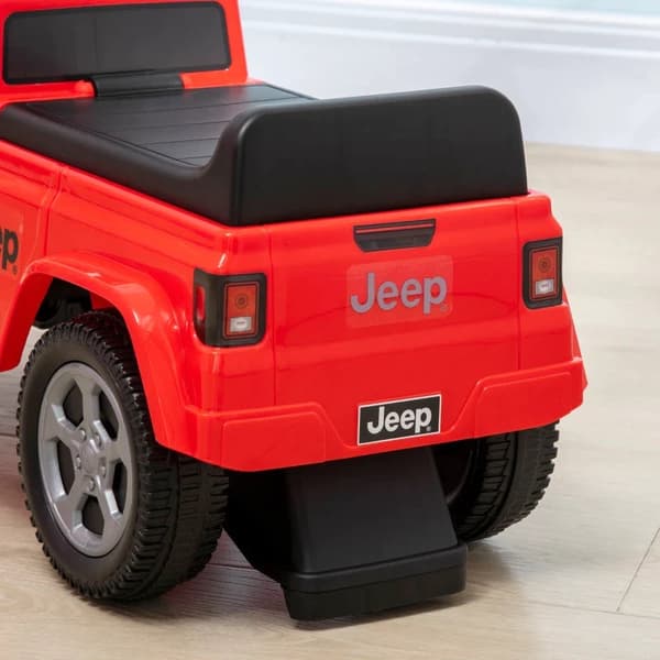 Rootz Ride-on Car - Med Horn - Anti-tip beskyttelse - Opbevaringsplads - Forlygter - Rød - 63,5 x 29 x 42 cm