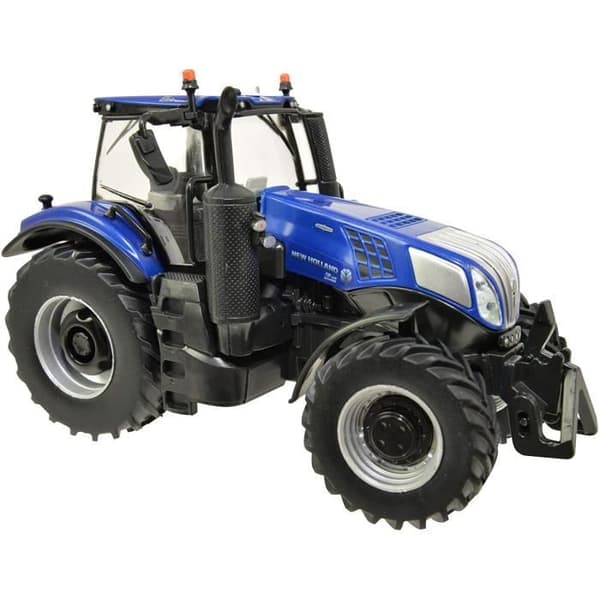 Traktor - TOMY - New Holland T8 - Skala 1/32 - Metall och plast - Flerfärgad