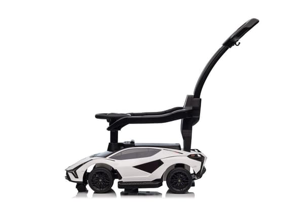 Lamborghini QLS-996T Ride-on With Pusher White