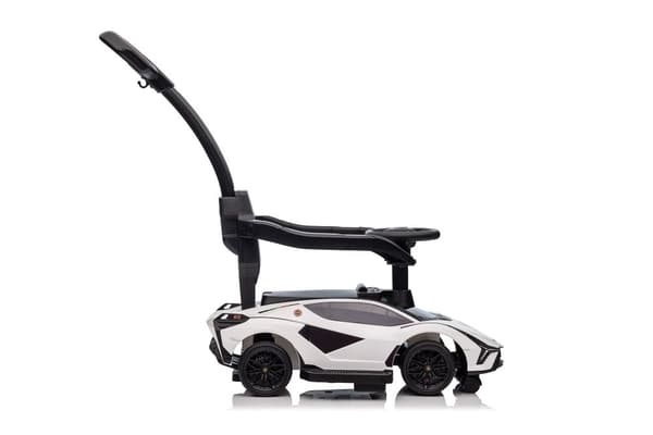 Lamborghini QLS-996T Ride-on With Pusher White