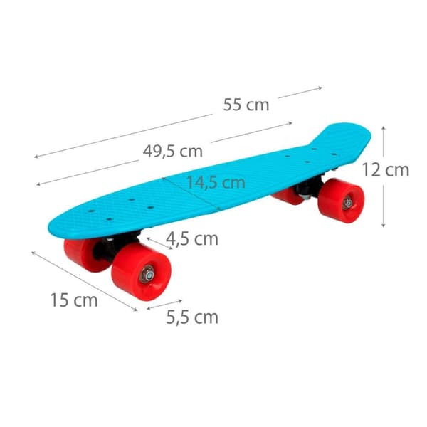 Skateboard Colorbaby Blå (6 enheder)