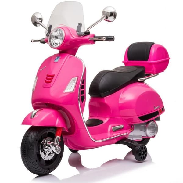 Vespa för Barn GT - Batteri 6V - 3 till 6 år - med Musik - Rosa