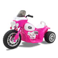 Miniatyrbild 1 av 5: Poliscykel Barn - Chopper 6V - 1 till 3 år - Rosa