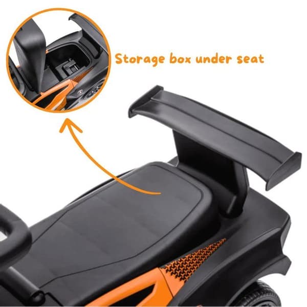 Barnbärande Lamborghini - för spädbarn - 1 till 3 år - Orange