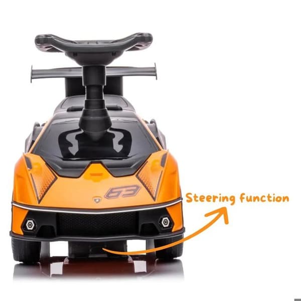 Barnbärande Lamborghini - för spädbarn - 1 till 3 år - Orange