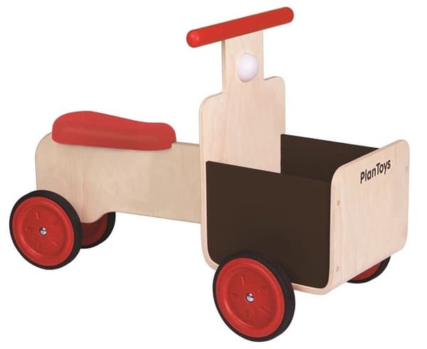 PLAN TOYS träskoter med förvaringsutrymme och specialhorn - Blandat - Från 18 månader