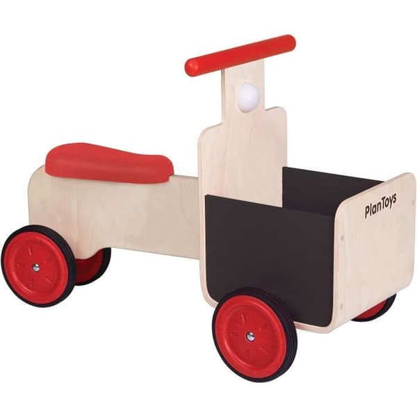 PLAN TOYS träskoter med förvaringsutrymme och specialhorn - Blandat - Från 18 månader
