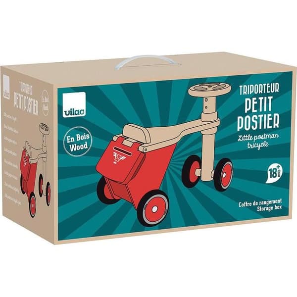 Vilac - Little Postman Scooter
