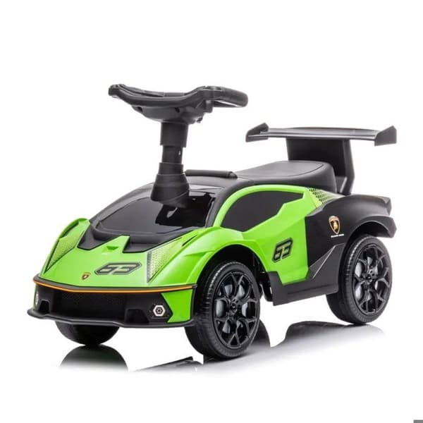 Barnbärande Lamborghini - för spädbarn - 1 till 3 år - Grön