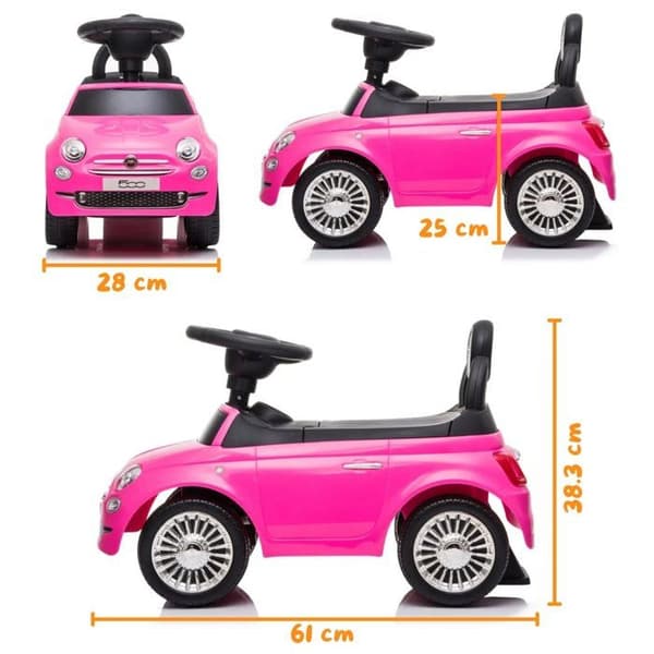 Bärupphållare Barn Fiat 500 - för Spädbarn - 1 till 3 år - Rosa