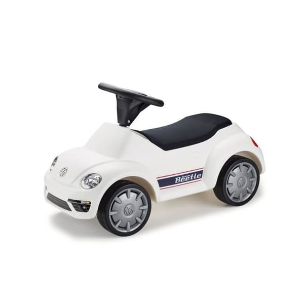 Volkswagen åkbil - 5DA087510 - Junior Beetle bil för barn, Vit