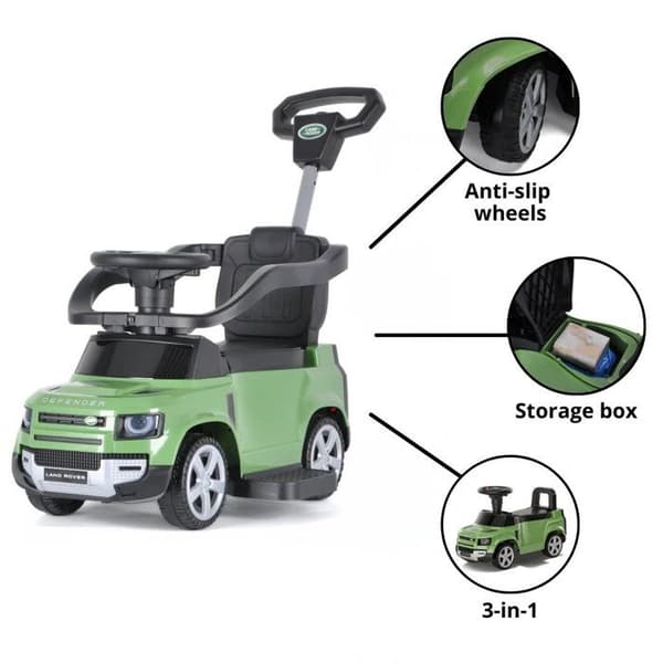Barn bärsele 2 i 1 - Land Rover Defender - 1 till 3 år - Grön