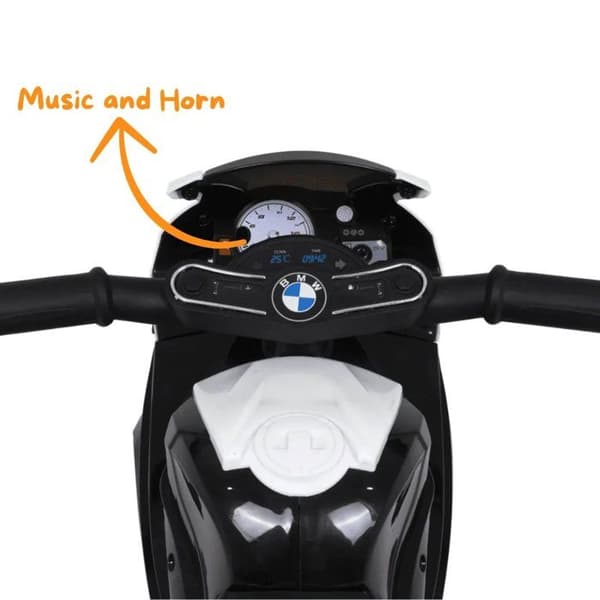 Elcykel Barn - BMW S1000 RR - 1 till 3 år - Batteri 6V - Svart
