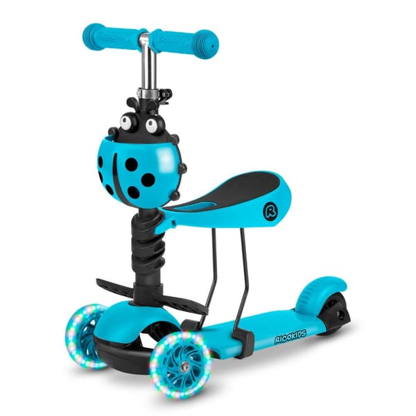 Ricokids Buggy trehjulet scooter - turkis