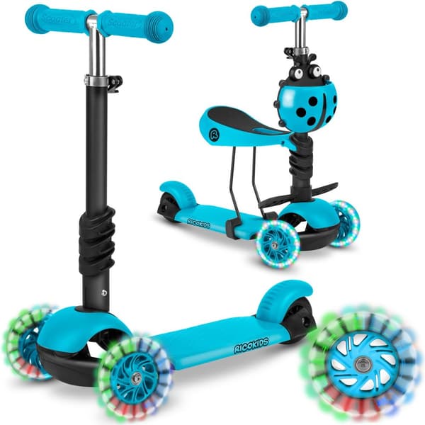 Ricokids Buggy trehjulet scooter - turkis