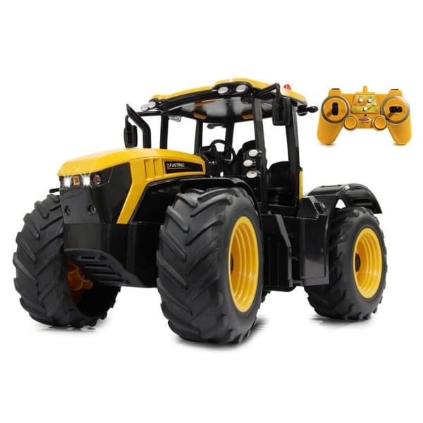 JCB Fastrac fjärrstyrd traktor 1:16 - Jamara - Vit/Multicolor - För barn från 5 år och uppåt