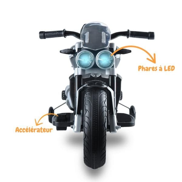 Eldsmotorcykel Barn Triumph Rocket 3GT - 12V - 2 till 5 år - Svart