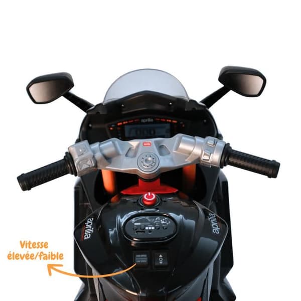 Elcykel för Barn Aprilia RS660 - 12V - 3 till 6 år - Svart