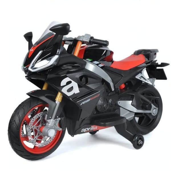 Elcykel för Barn Aprilia RS660 - 12V - 3 till 6 år - Svart