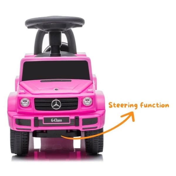 Barnbärare Mercedes G350 - för spädbarn - 1 till 3 år - Rosa