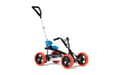 Miniatyrbild 1 av 6: BERG Buzzy Nitro Gokart - 2 till 5 år - Justerbart Sadel - Blå/Orange - inkl. tryckstång