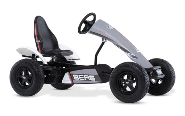 BERG XL-ramme Race GTS BFR Gokart - Grå - Fra 5 år