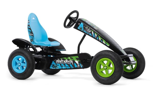 BERG Elektrisk Gokart X-ite E-BFR - Blå/Grön - Från 6 år
