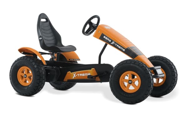 BERG Elektrisk Gokart med XXL-ramme X-Treme E-BFR - Orange - Fra 6 år