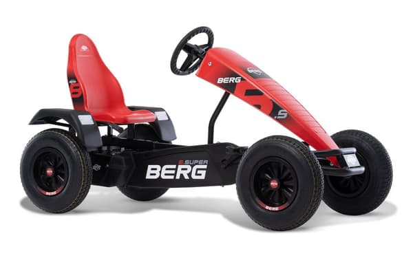 BERG Elektrisk Gokart med XXL-ramme B.Super Red E-BFR - Rød - Fra 6 år
